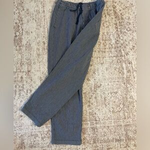 Uniqlo striped elastic pants
